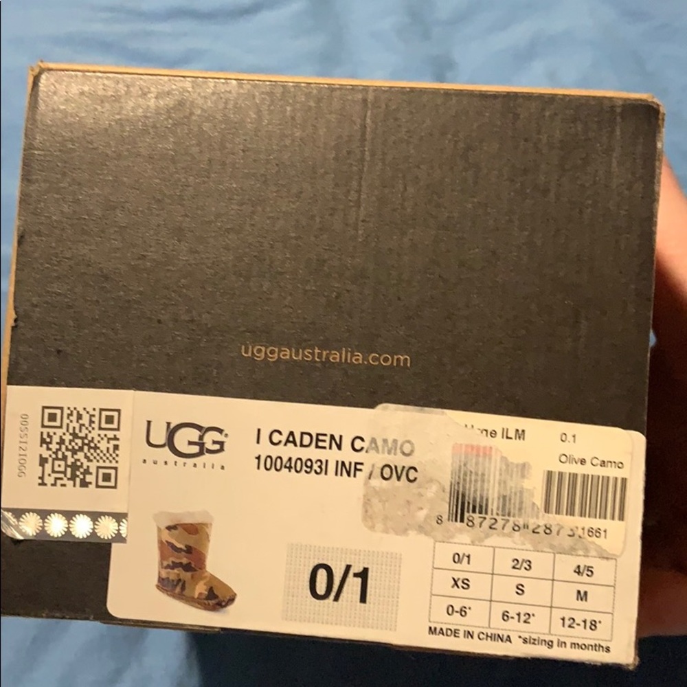 Ugg camo Baby boots